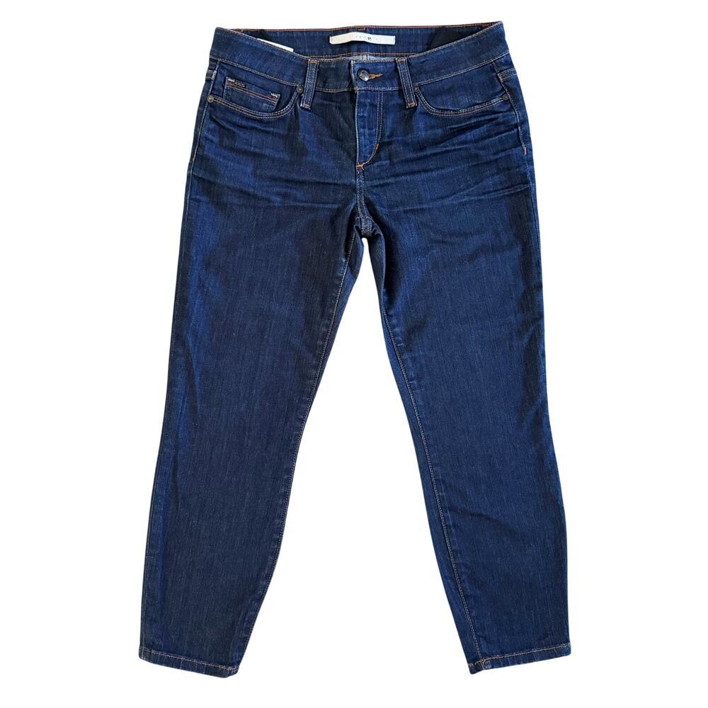 Joe's Jeans Women's size 28 Blue‎ Chelsea Ultra Skinny crop Corey preppy casual
